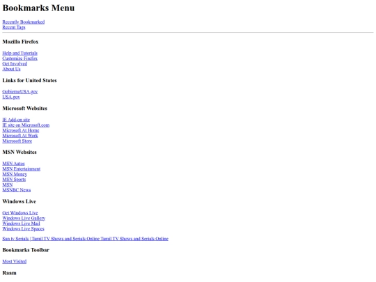krc_bookmarks screenshot