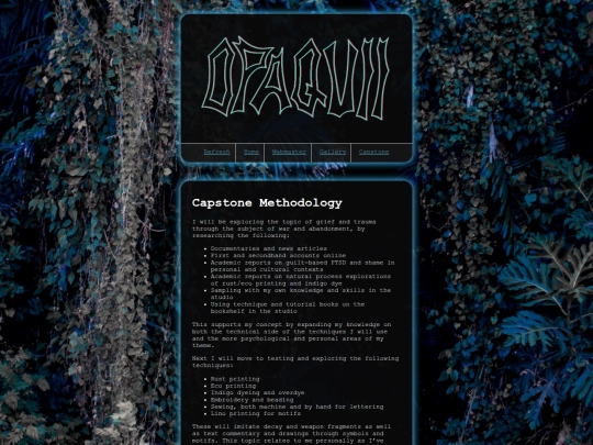 Capstone screenshot