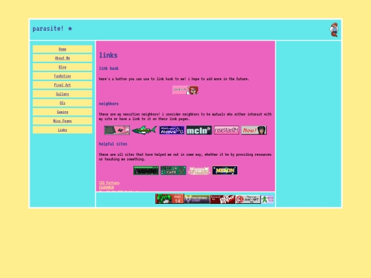 links screenshot