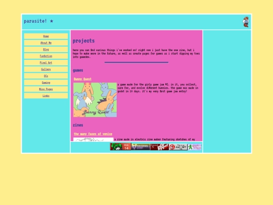 projects screenshot