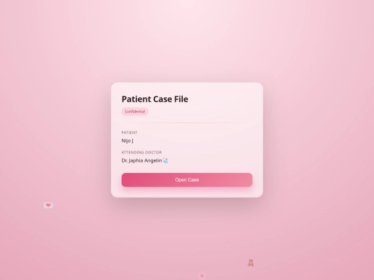 patient/code screenshot