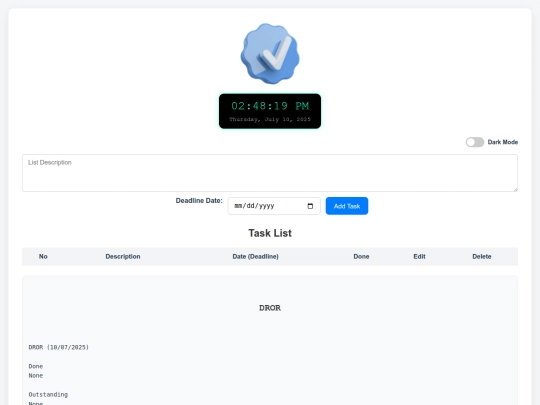 index screenshot