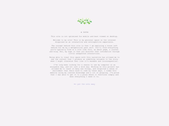 info screenshot