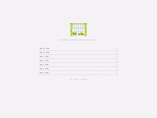 journal screenshot