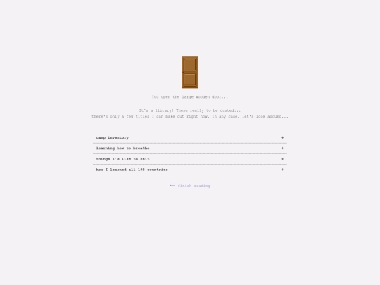library screenshot