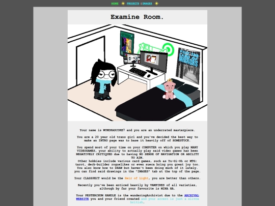 about-me screenshot