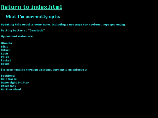 project screenshot