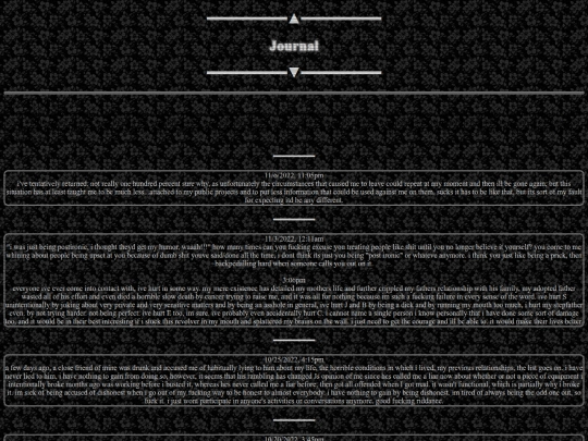 journal screenshot