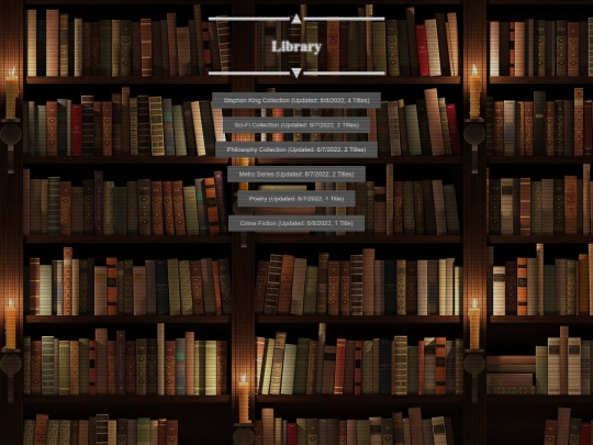 library screenshot