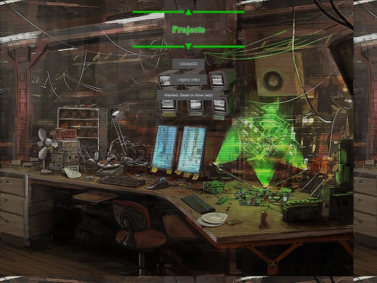 projects screenshot