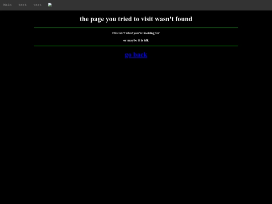 not_found screenshot