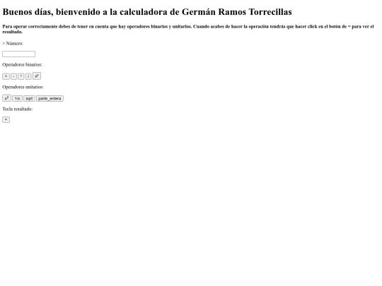 calculadora screenshot