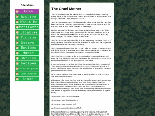 cruel-mother screenshot