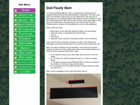 essays/dollskirt screenshot