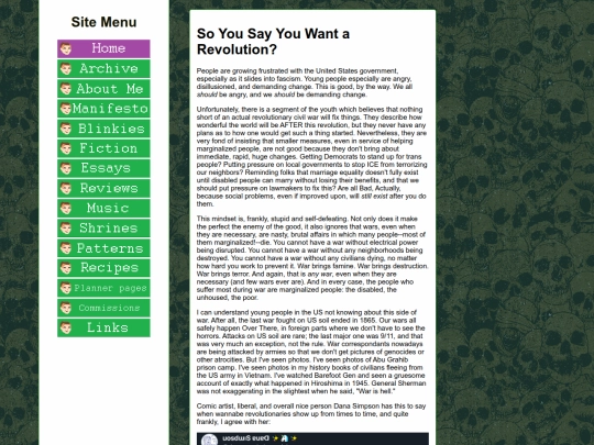 essays/revolution screenshot