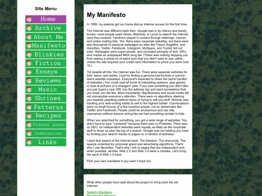 manifesto screenshot
