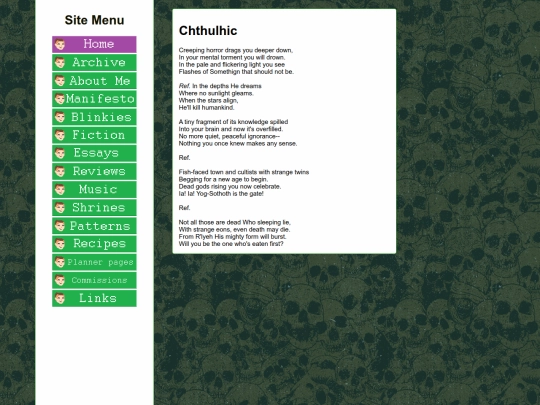 music/chthulhic screenshot