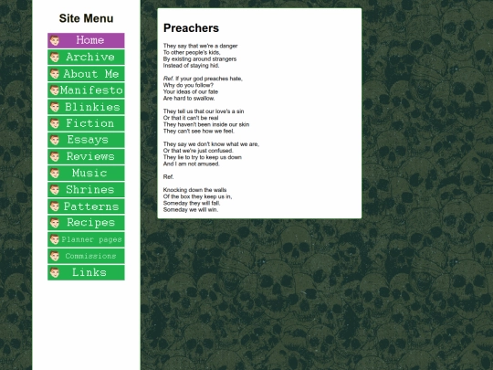 music/preachers screenshot