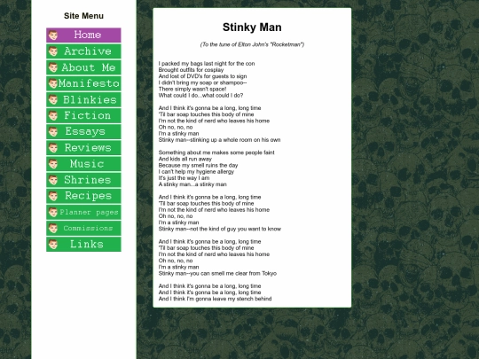 music/stinky-man screenshot
