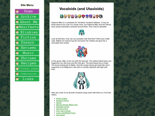 shrines/vocaloids screenshot