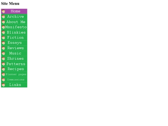 sidebar screenshot