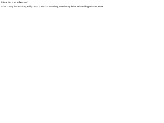updates screenshot