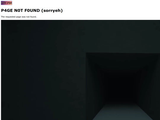not_found screenshot