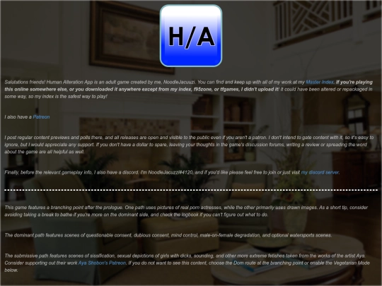 human-alteration-app/mobile screenshot