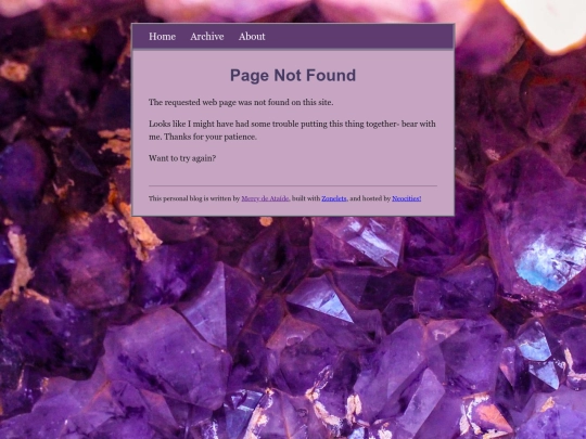 not_found screenshot
