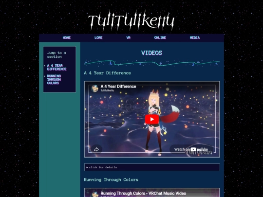 videos screenshot