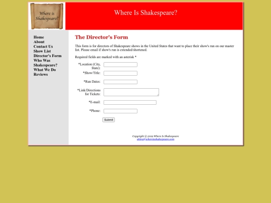 director screenshot