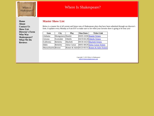 shows screenshot