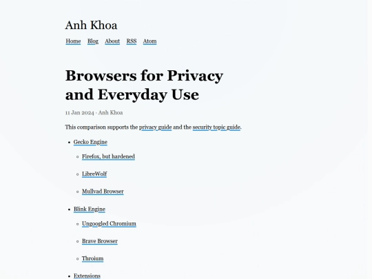 blog/browsers-for-daily-using screenshot