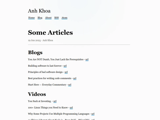 blog/some-articles screenshot