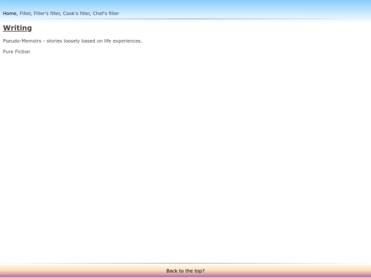 writing screenshot