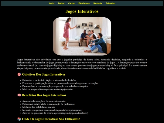 projetotarde/jogosinterativos screenshot