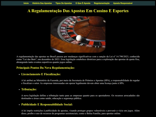 projetotarde/regulamentacao screenshot