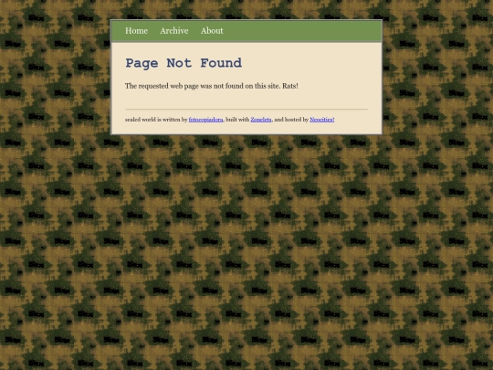 not_found screenshot