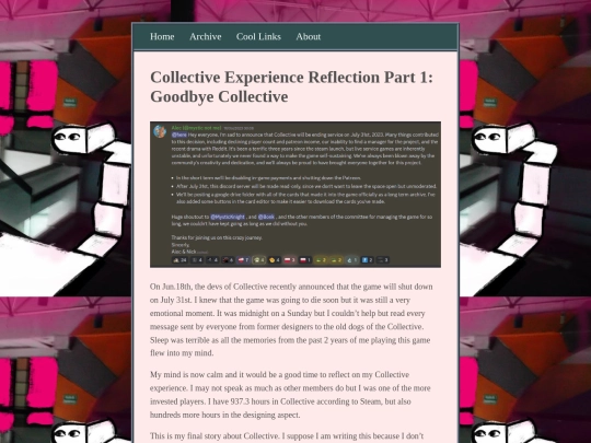 posts/2023-07-08-Collective-Experience-1 screenshot
