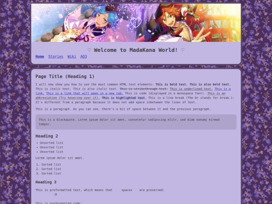 home screenshot