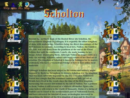 Ancipsei/ealdagen/htmls/Scholton screenshot