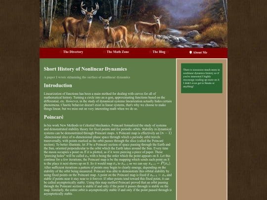 Math Objects/non-linear-history screenshot