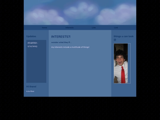 interests screenshot