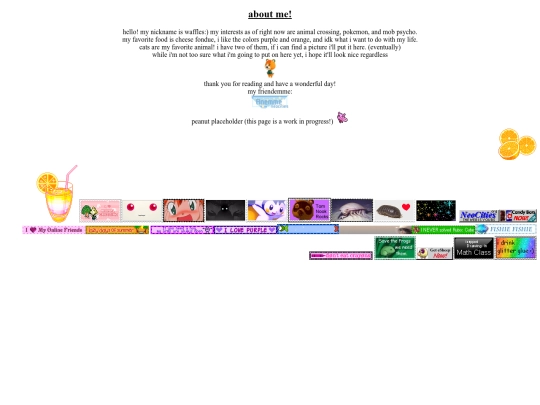 aboutme screenshot