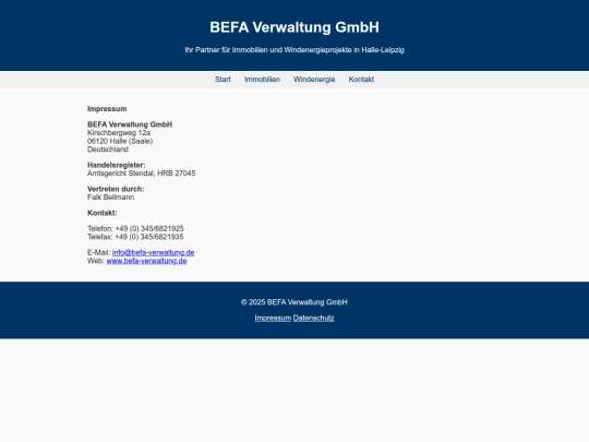 impressum screenshot