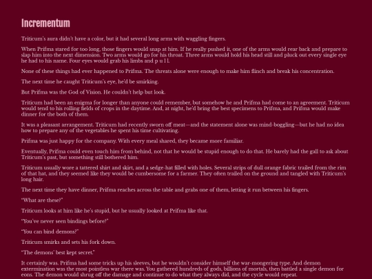 the new pantheon/incrementum screenshot