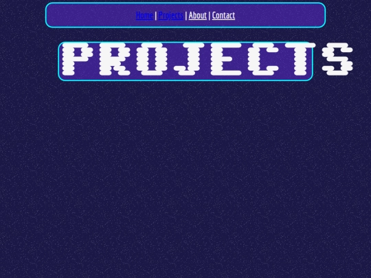 projects screenshot