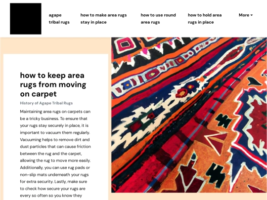 agape-tribal-rugs/how-to-keep-area-rugs-from-moving-on-carpet screenshot