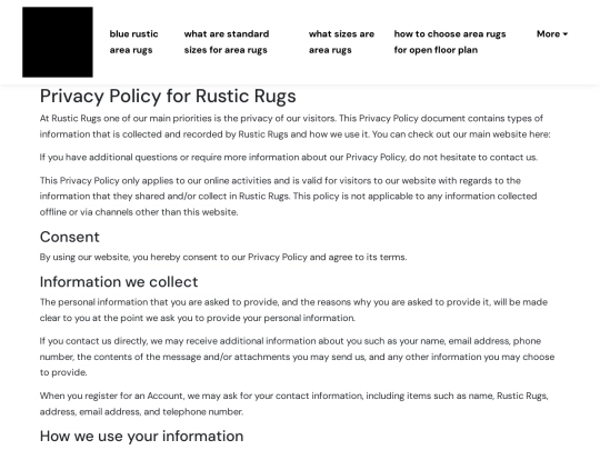 blue-rustic-area-rugs/privacy-policy screenshot