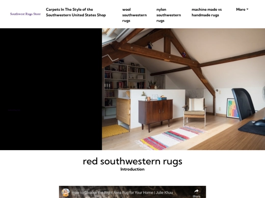 carpets-in-the-style-of-the-southwestern-united-states-shop/red-southwestern-rugs screenshot